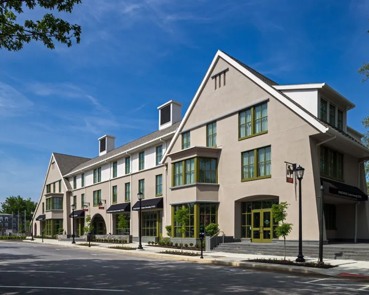 The Inn at Swarthmore exterior view during the day