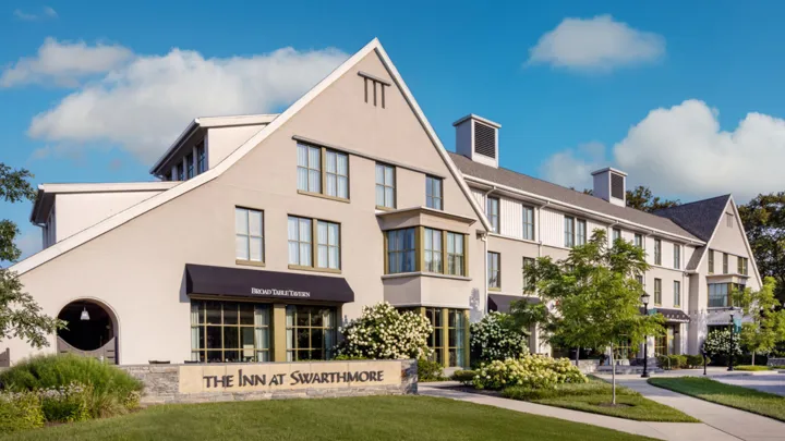 The Inn at Swarthmore daytime exterior